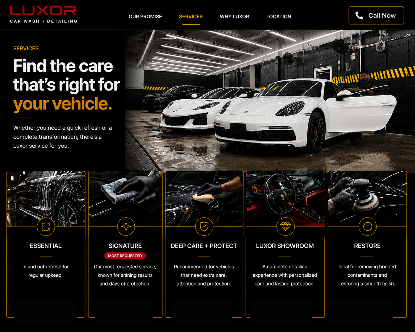 Luxor services overview